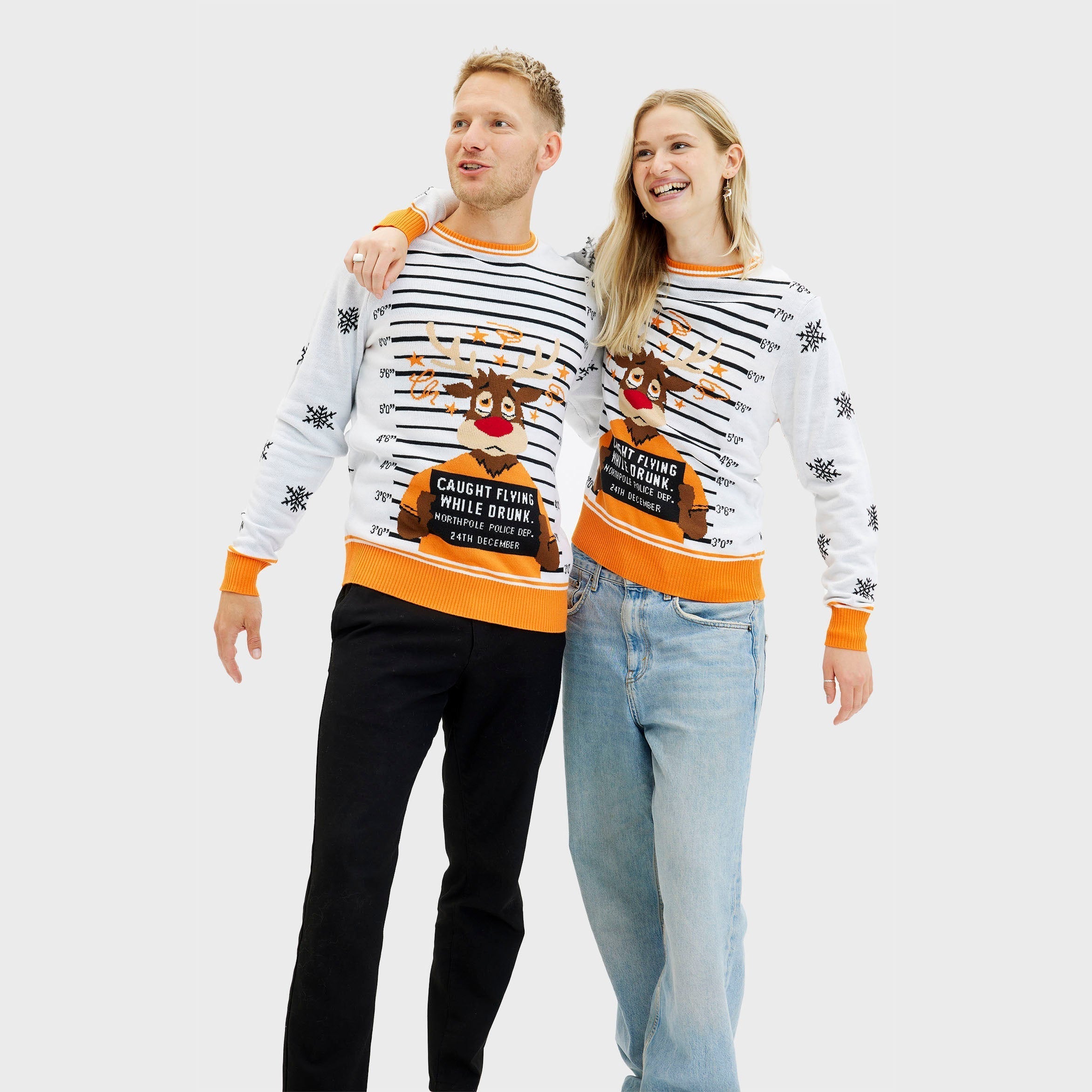 Criminal Rudolph Christmas Sweater – Men